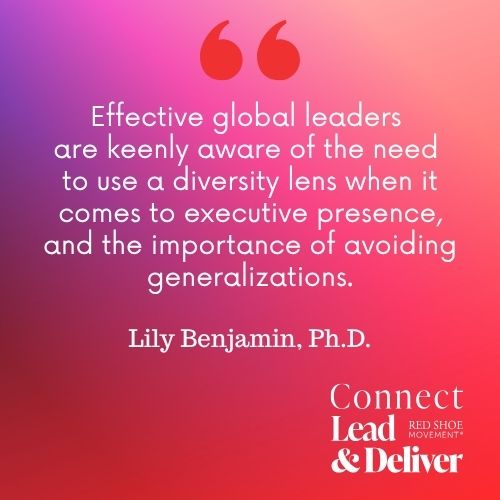 Apply a diversity lense when seeking executive presence