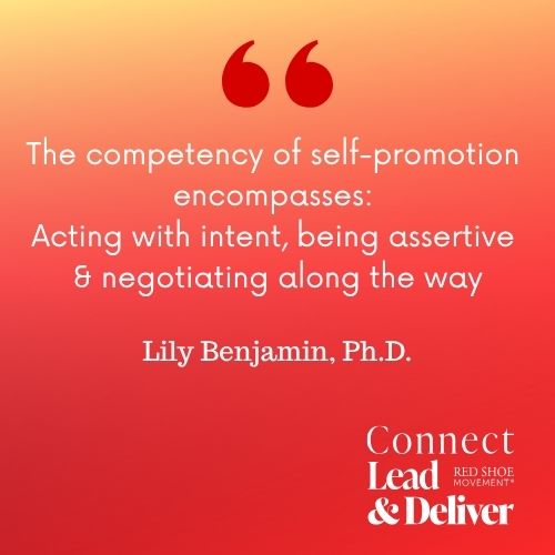Achieving the competency of self-promotion is key to your career success