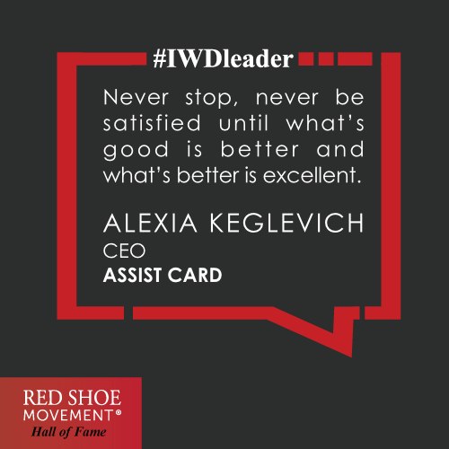Alexia Keglevich inspiraitonal quote Hall of Fame