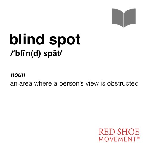 Be aware of your blind spots!