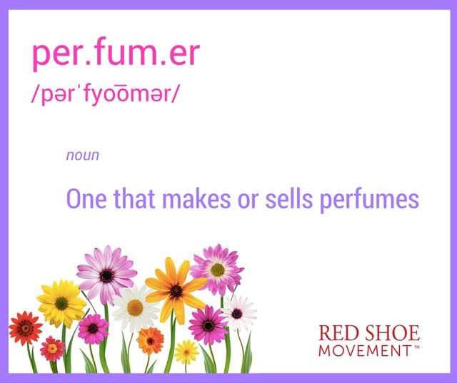 Definition of perfumer