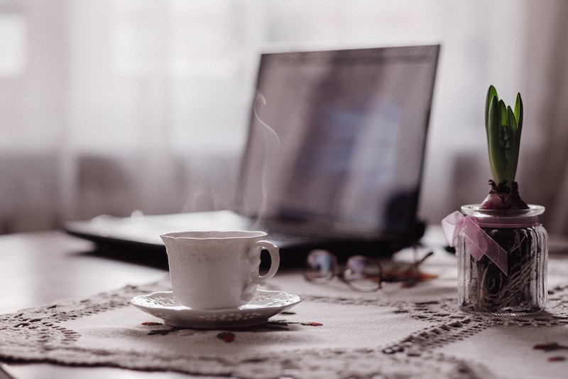 Working from home has its advantages. You decide when to take a break. Photo credit: Free Stocks. Unsplash