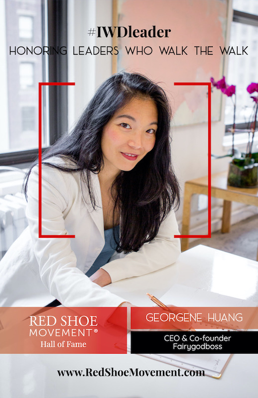 Georgene Huang, CEO & Co-Founder, Fairygodboss, one of the most powerful women in tech changing the game for everyone is honored with the Hall of Fame.