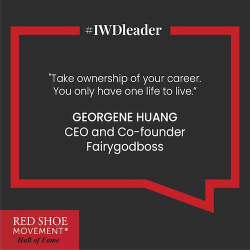 Georgene Huang inspirational words