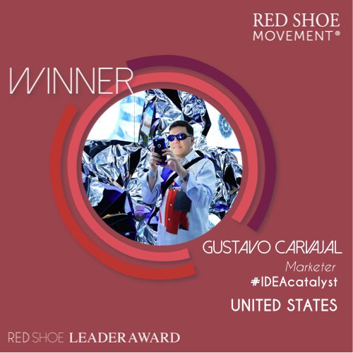 Gustavo Carvajal Red Shoe Leader Award