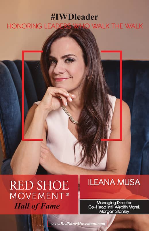 Ileana Musa, Red Shoe Movement Hall of Fame 2021 Honoree talks about transformational change