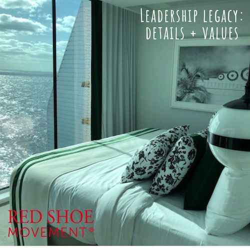 Leadership legacy is about details + values