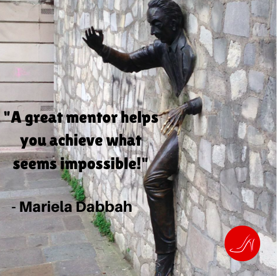 Mentoring quote by Mariela Dabbah