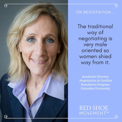 Negotiation advice and insights for women from one of the leaders in the space.