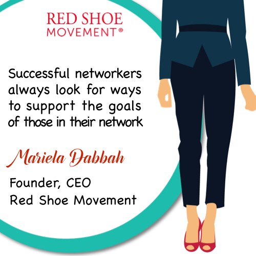 Successful networkers always find ways to support the people in their networks!