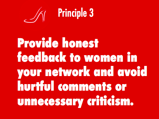 Giving constructive feedback is a cornerstone of the 7 Principles of the RSM