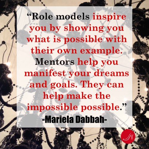 Role model inspirational quote by Mariela Dabbah