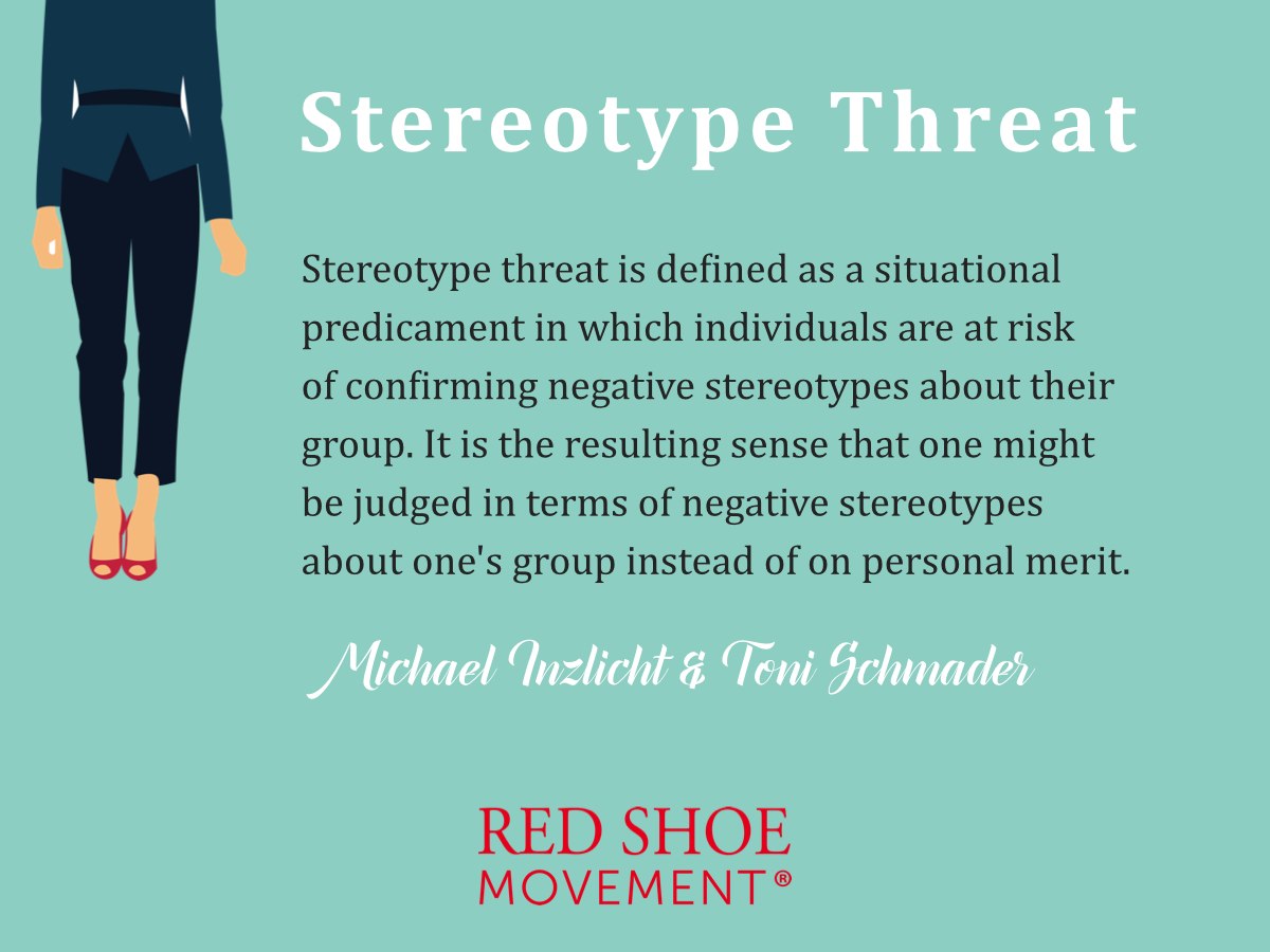 Knowing the stereotype threat definition helps you guard off any words that may lead to it