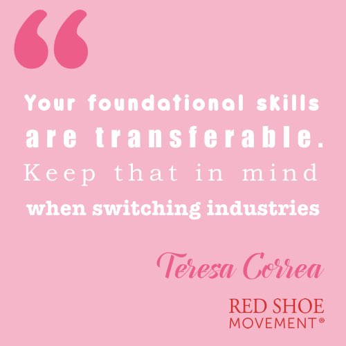 Switching industries inspirational quote