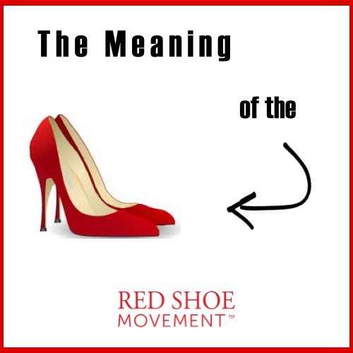 The meaning of the red shoes for the Red Shoe Movement