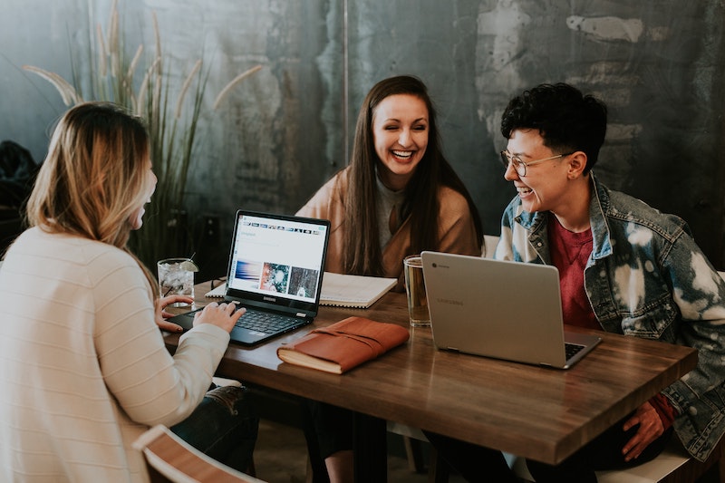 Work friendships matter to your wellbeing- Photo credit- Brooke Cagle-Unsplash