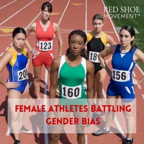 female athletes battling gender bias
