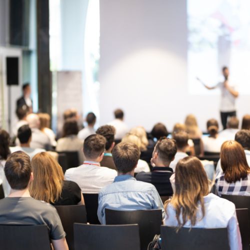 Ask your male colleagues to open up opportunities for you like attending conference you would otherwise not be invited to.